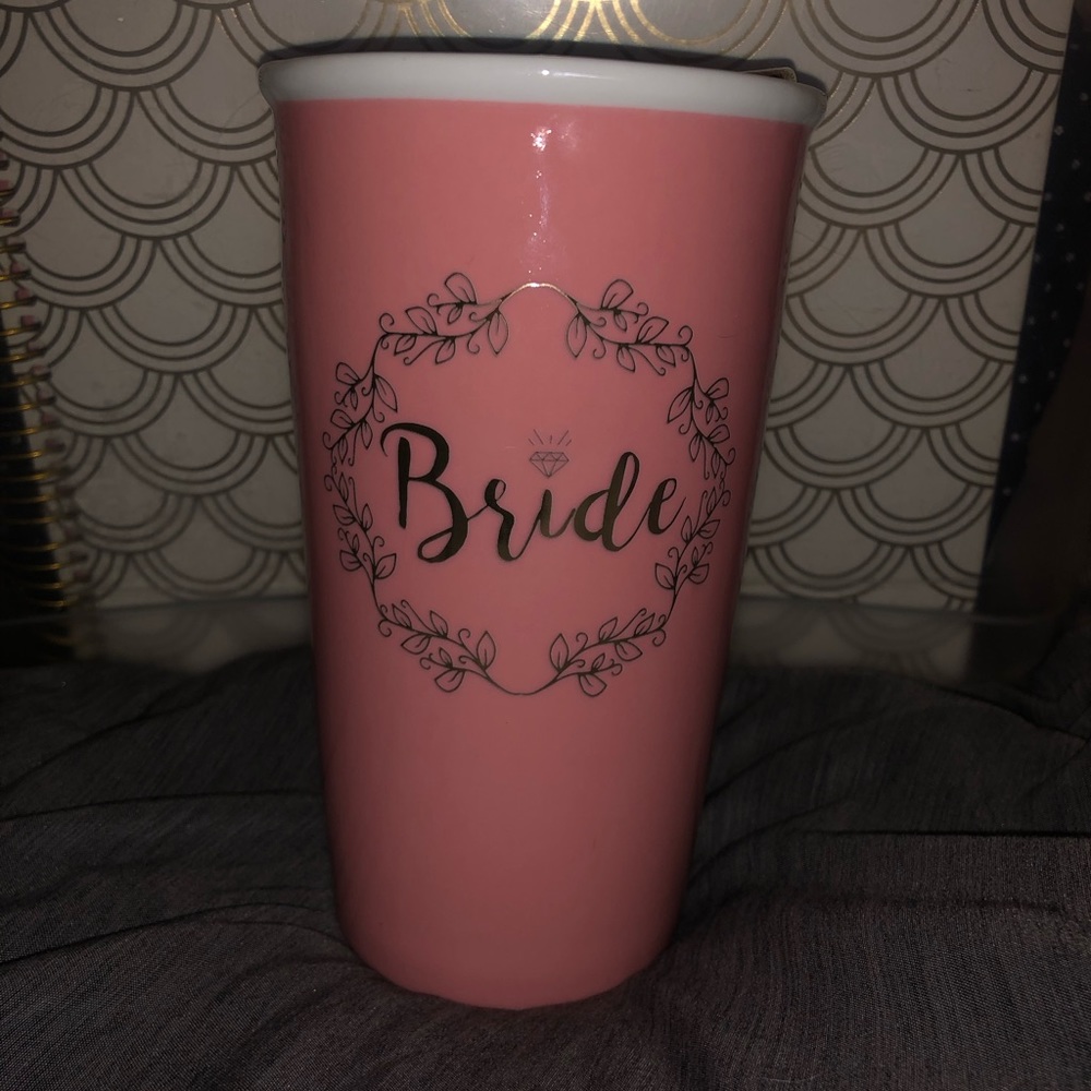 Ceramic Bride Coffee Travel Mug